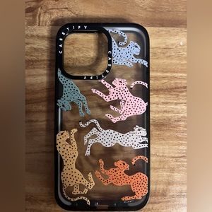 iPhone 13 Pro casetify rainbow cheetah case